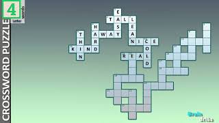 Four Letter Words Crossword I Crossword Puzzle I Four Letter Word Crossword ClueI