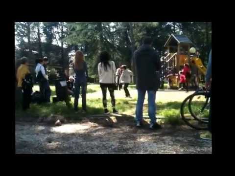 We are happy from Jesi Back stage