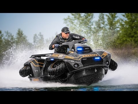 Wow! These Vehicles Can Drive on Land AND Float in Water!