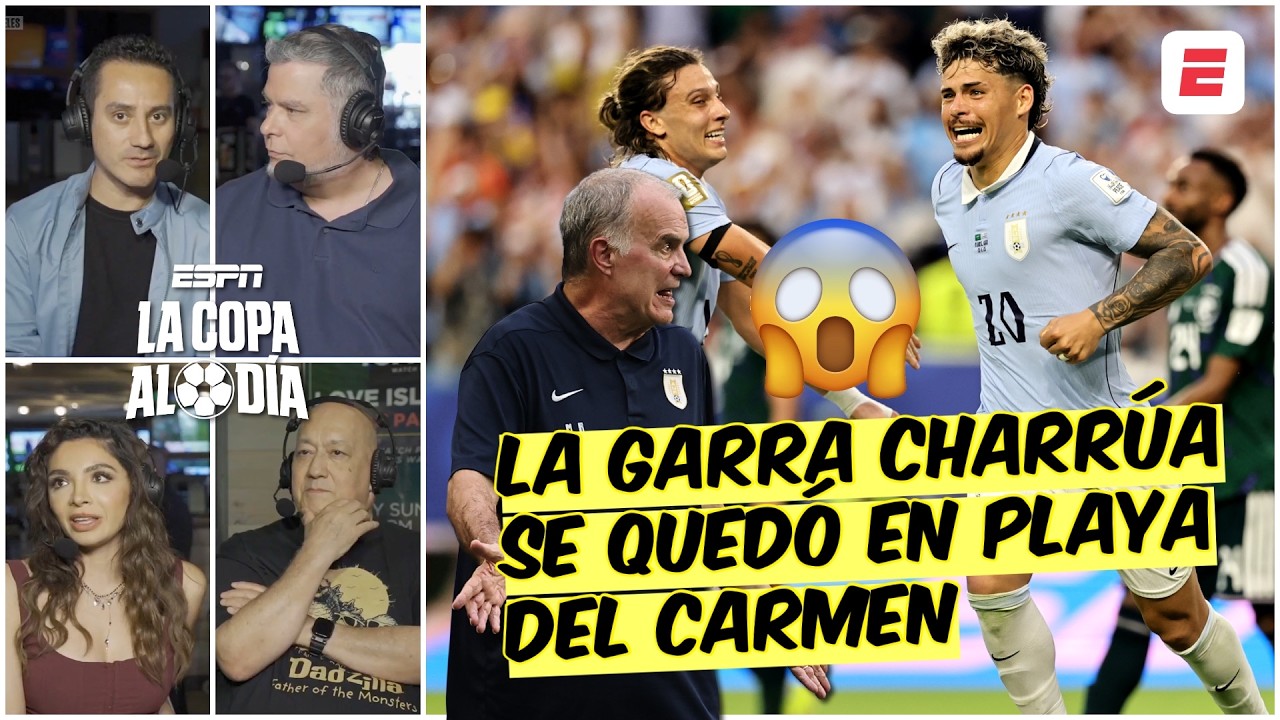Uruguay TRAICIONÓ su TRADICIÓN. LE FALTÓ GANAS y PERSONALIDAD para ganarle a Arabia | La Copa Al Día