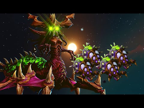 NEW BROODMOTHER ZAGARA IS A STRUCTURE OBLITERATOR - Weekly Brawl [Starcraft 2 Direct Strike]