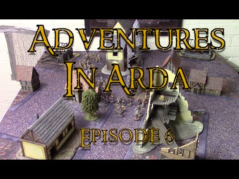 Hobbit SBG Battle Report - Adventures in Arda ep06 - Goblin Town vs Battle of the Five Armies Vets