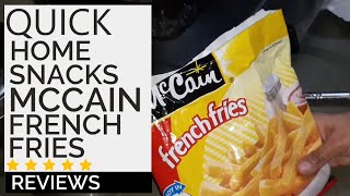 How To Make McCain French Crispy French Fries | McCain French Fries Review India