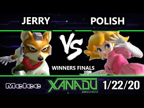 S@X 338 SSBM - Jerry (Fox) Vs. Polish (Peach) Smash Melee Winners Finals