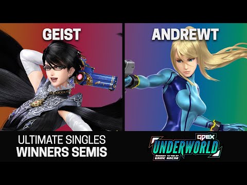 GDEX Underworld 2023 Singles Winners Semis - Geist (Bayonetta) vs AndrewT (Zero Suit Samus) - SSBU