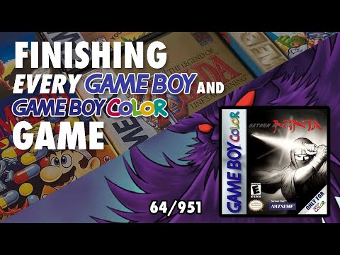 Finishing EVERY GB/GBC Game - Return of the Ninja (64/951)