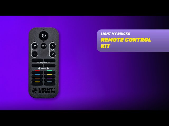 Vidéo teaser pour LIGHT MY BRICKS - Remote Control Kit