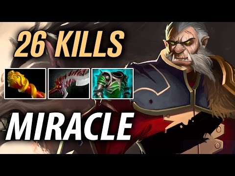 Miracle • Lycan • 26 Kills • 9k — Pro MMR