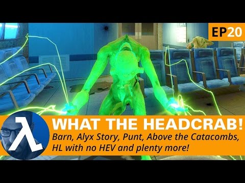Latest Half-Life News ► Punt, Above the Catacombs, Alyx Story, alpha Barn images & More ★WTH! Ep20★