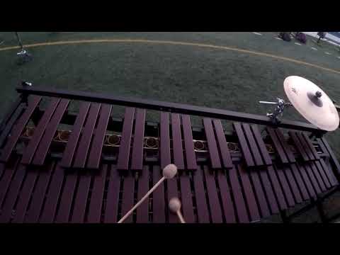 The Battalion 2021 marimba headcam - Aubrey Knowlton