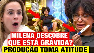 BBB 26 - Milena DESCOBRE que está GRÁVIDA? Produção TOMA ATITUDE! *