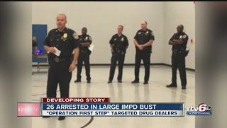 26 arrested in large IMPD bust