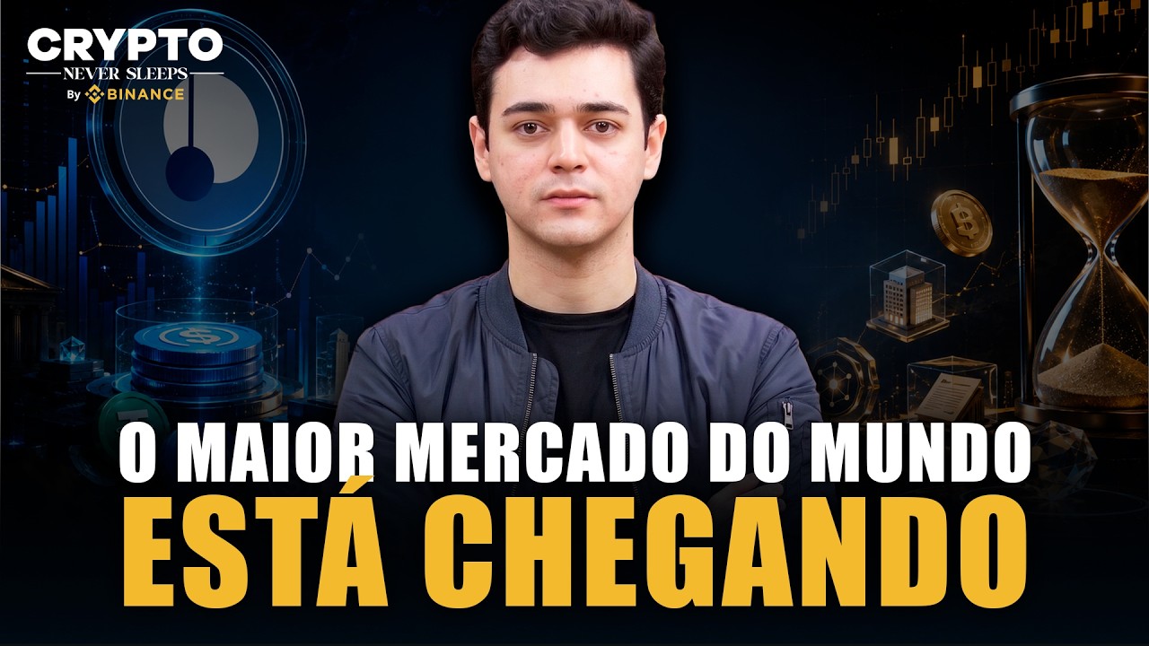 O MAIOR MERCADO DO MUNDO ESTÁ CHEGANDO À CRIPTO (E QUASE NINGUÉM PERCEBEU) | Crypto Never Sleeps #59