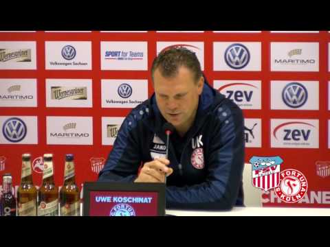 FSV Net- TV I Pressekonferenz: FSV Zwickau - Fortuna Köln