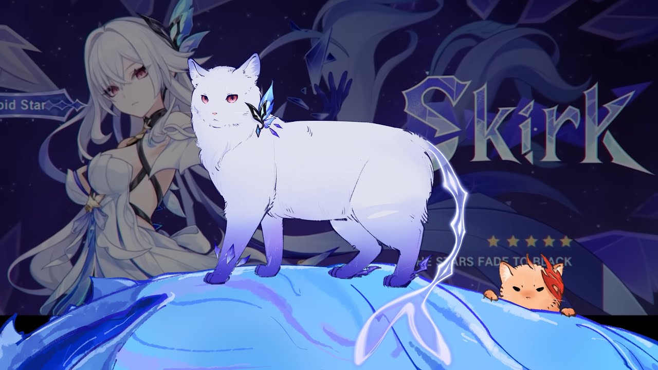 【genshin fanart】Skir.k..at?🐈 #GenshinImpact #Skirk #FightlikeSkirk #genshinimpactxbox