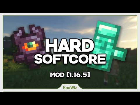 KnoWiz - Hard Softcore - Minecraft 1.16.5 Mod Overview [FR]