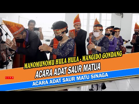 ACARA ADAT SAUR MATUA SINAGA - MANGIDO GONDANG - RAJA GONDANG BATAK