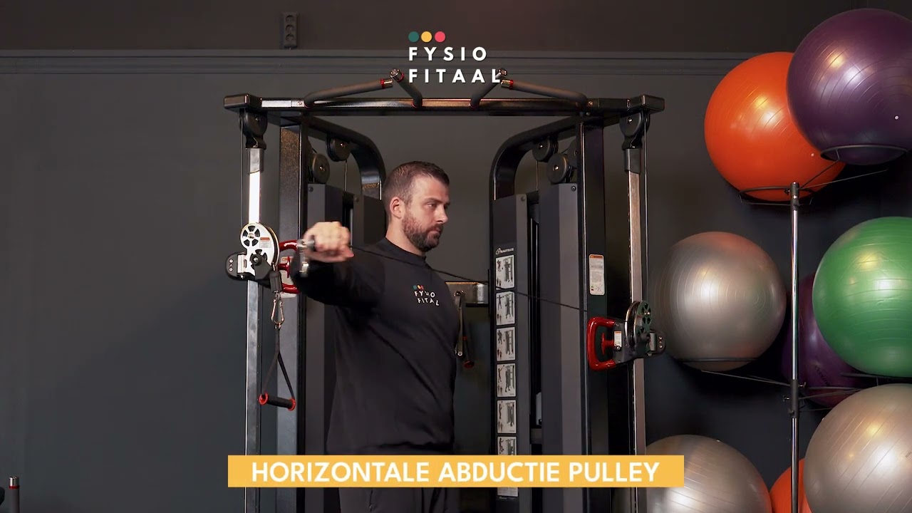 Video thumbnail: Exorotatie ruglig 90 graden dumbell — instructievideo