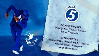 Beija Flor 2020 - Samba 5 - Jr Beija Flor, Thiago Alves e Júnior Trindade Beija Flor 2020 - Samba 5 - Jr Beija Flor, Thiago Alves e Júnior Trindade
