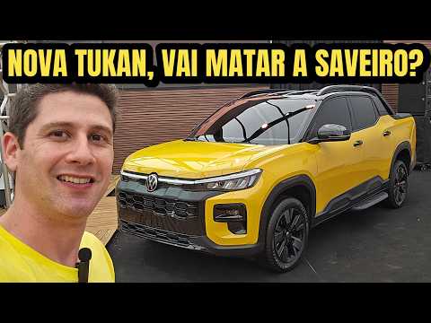 TUKAN EXTREME, a nova picape da Volkswagen sem disfarce // Caçador de Carros