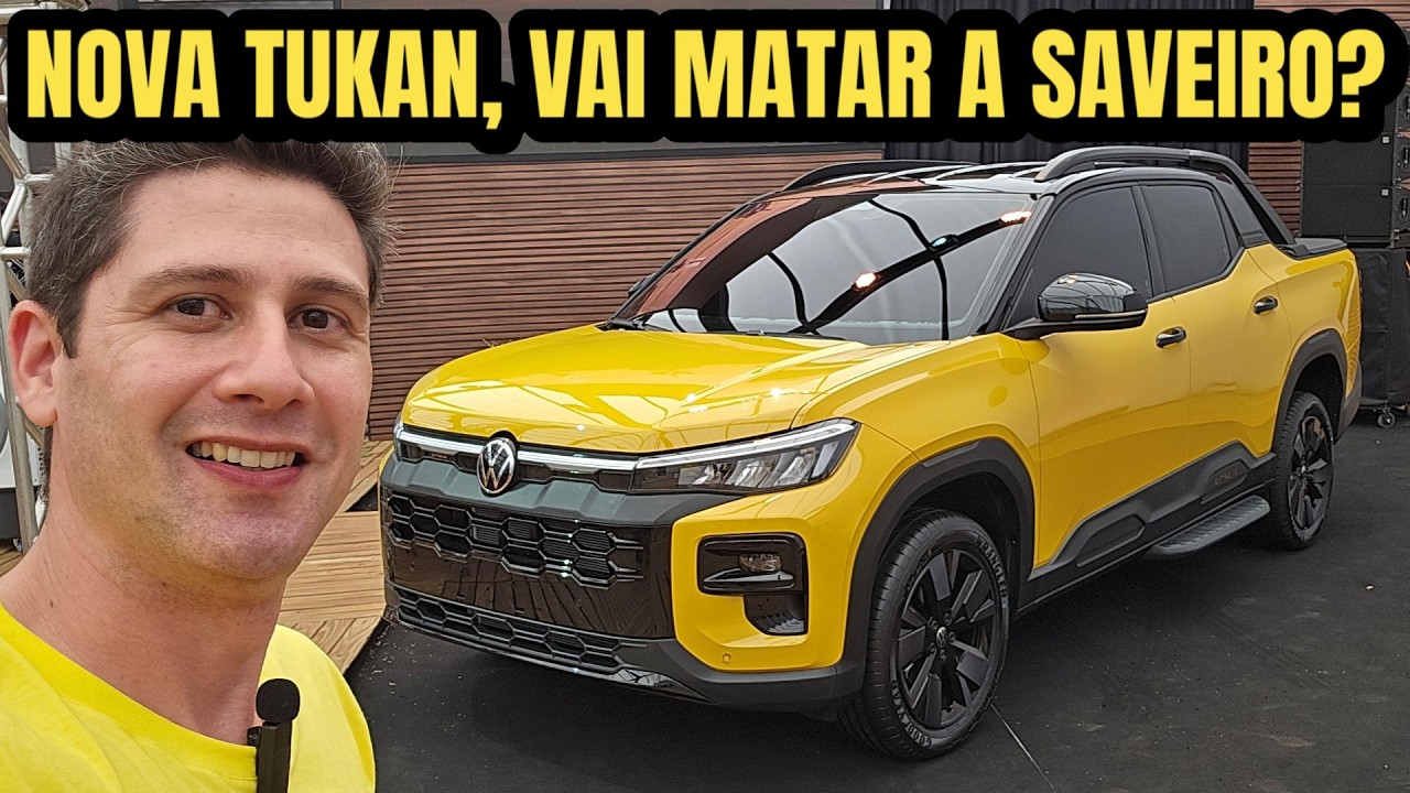 TUKAN EXTREME, a nova picape da Volkswagen sem disfarce // Caçador de Carros