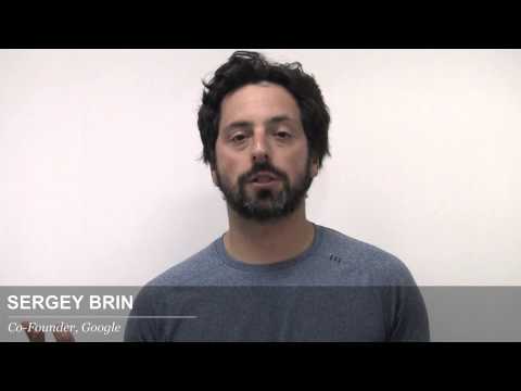 , title : 'Advice from Sergey Brin'