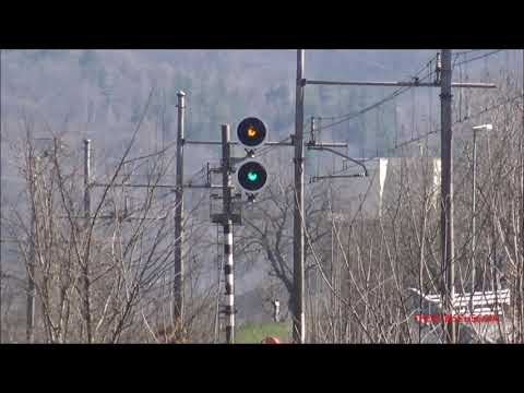 IL SEGNALE E' VERDE REGIONALE IN TRANSITO A ROCCAVIONE. (CN) SAB. 13 -  3 - 2021.