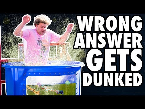 Dirty Water Dunk Tank Challenge Video