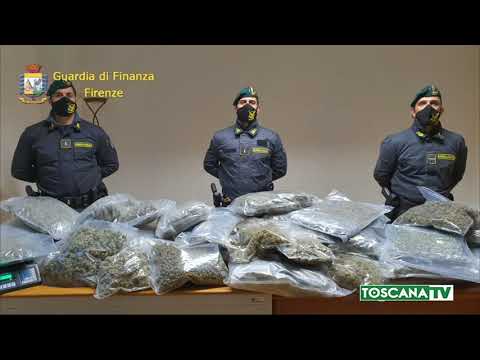 2021-02-05 FIRENZE - DROGA, IN AUTO CON 34 KG MARIJUANA, ARRESTATO