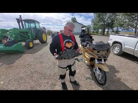 1991 Goldwing GL1500 SE - Windshield and front light bulbs replacement