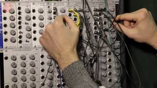 Video thumbnail for Modular Minutes: Doepfer A 101-3 Vactrol Phaser Percussive Delicacies by Analogue Zone Showroom / Synths and Studio