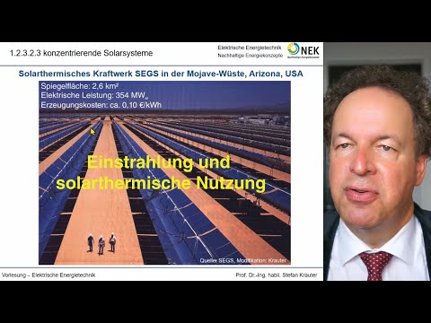 Vorlesung 04 Energietechnik - Einstrahlung & Solarthermische Nutzung