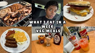 VSG JOURNEY | WHAT I EAT IN A WEEK | 160 POUND WEIGHT LOSS | GASTRIC SLEEVE | BARIATRIC MEALS