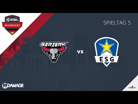 CS:GO - Berzerk vs EURONICS Gaming - ESL Frühlingsmeisterschaft 2019 - Tag 5 - Overpass