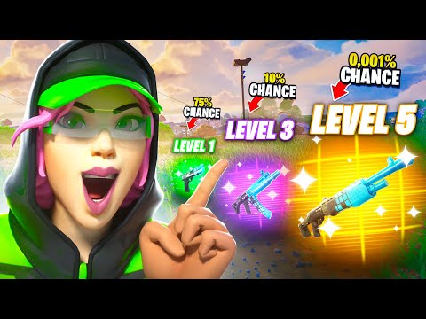 RUBIX HAT ALLE WAFFEN IN FORTNITE AUF MAXIMALE STUFE GELEVELT