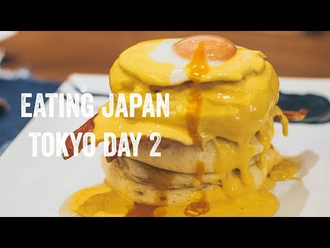 Japanese Pancakes are INSANE! Tokyo Day 2 Vlog w/ Sydney Yorkshire @whatcouldbebutter -- Brunch Boys