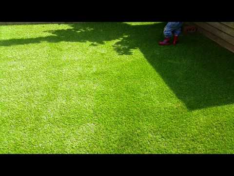 ARTTRA Artificial Grass for Kids Play Areas.