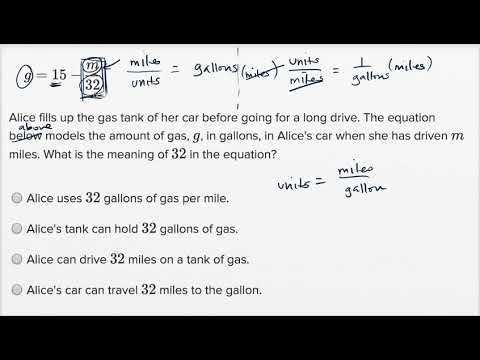 Interpreting Linear Functions Harder Example Video Khan Academy