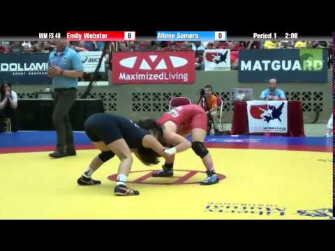 48 KG - Emily Webster vs. Allene Somera