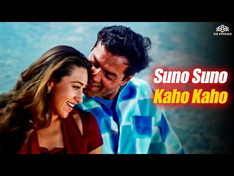 Suno Suno, Kaho Kaho | Hum To Mohabbat Karega (2000) | Karishma Kapoor | Bobby Deol | Romantic Song