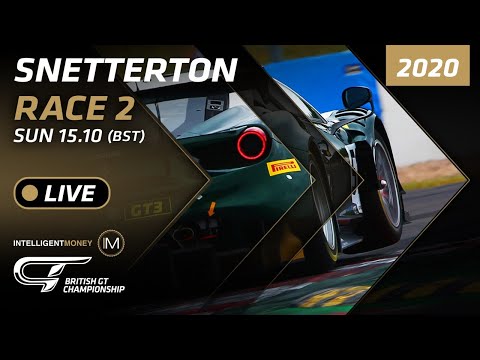 LIVE - BRITISH GT - SNETTERTON RACE 2