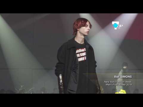 RAF SIMONS New York Fashion Week Men's Fall/Winter 2018