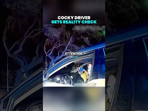 Cocky Driver Gets Reality Check 😳