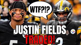 Bears QB Justin Fields TRADED To The Steelers! | QB Competition For Russell Wilson?!?