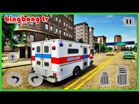Ambulance Robot Car Transform Game 2023 - Rescue City Ambulance Driver | Game Android #230724