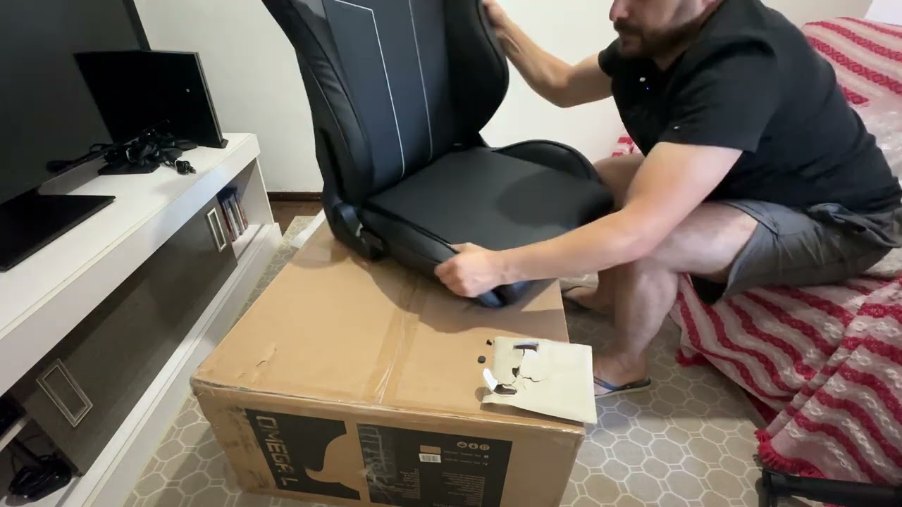 Unbox Cadeira Gamer Pichau Omega L Black Edition, , PG-OMGL-BLE01