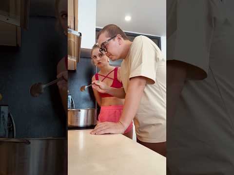 He Wants to Be the Boss? Okay… Enjoy Your Soap Soup 😂 #couplecomedy #funnycomedy #funnyshorts