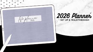 2026 Digital Planner Set Up & Walkthrough 🤩 Noteful + iPad Pro 🤍