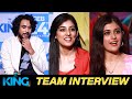 Mr King Movie Team Interview Sharan Kumar Urvi Singh Yashvika Nishkala TFPC