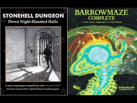 Old School Essentials (OSE) Barrowmaze & Stonehell #13